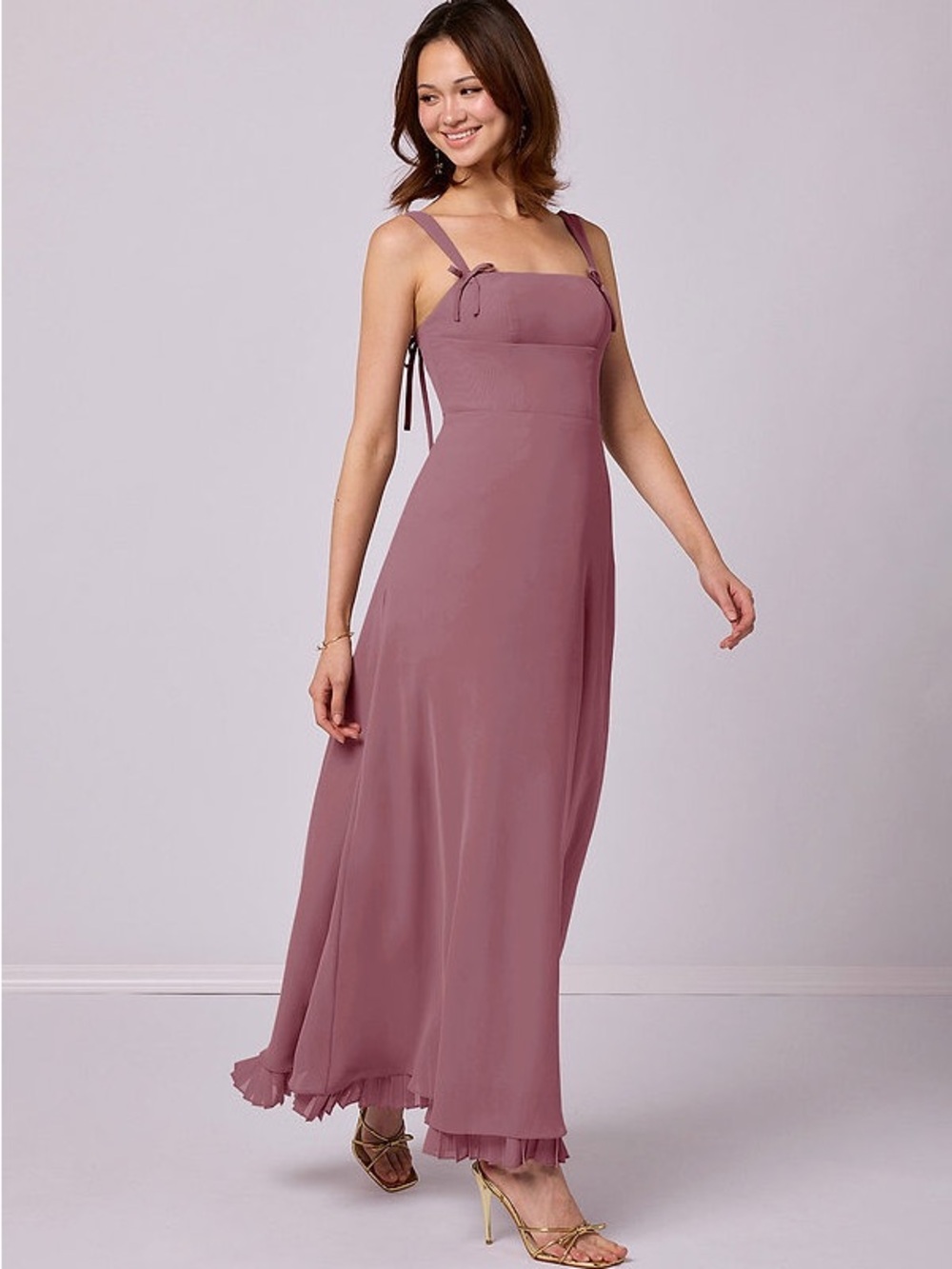 Mauve Bridesmaid Dress